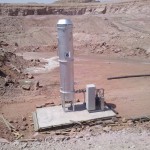 Timna mines torch